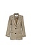 BB Dakota Plaid Loose Blazer Thumb 1
