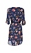 Buttoned Front Tie Waist Printed Dress Thumb 2
