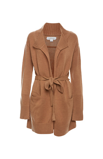 Velvet by Graham & Spencer Tie Waist Cardigan Slide 1