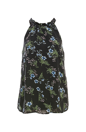 Lynn Sleeveless Back Keyhole Top Slide 1
