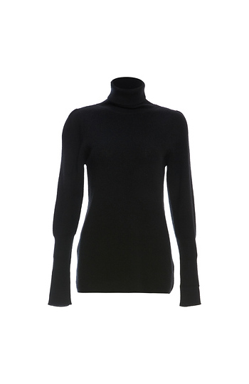 Velvet by Graham & Spencer Turtleneck Cashmere Sweater Slide 1