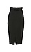 Black Halo High Waist Pencil Skirt Thumb 2