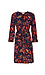 Beach Lunch Lounge Printed Neck Tie Dress Thumb 1