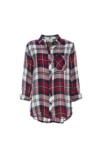 Beach Lunch Lounge Charley Plaid Top Slide 1