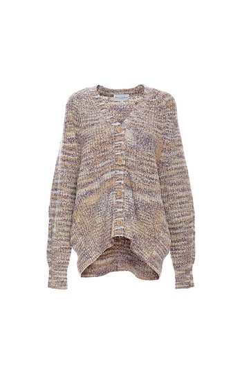 Michael Stars Heather V-Neck Cardigan Slide 1