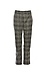 Plaid High Rise Trousers Thumb 1