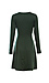 Surplice Long Sleeve A-line Dress Thumb 2