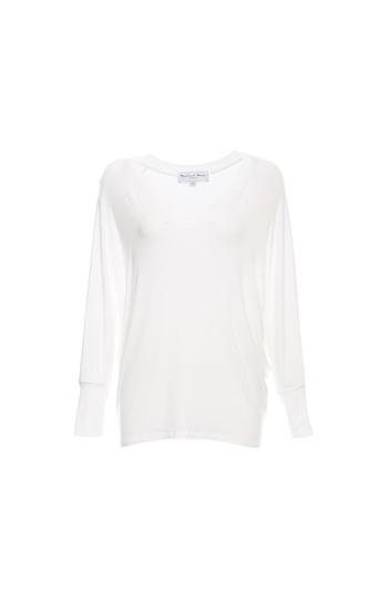 Michael Stars Long Sleeve Dolman Top Slide 1