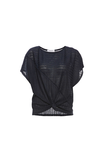 Boat Neck Short Sleeve Top Slide 1