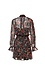 Printed Long Sleeve Smocked Dress Thumb 2