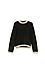 Contrast Hem Pullover Sweater Thumb 1