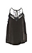 Lace Racerback Sleeveless Top Thumb 1