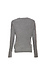 Front Knot Long Sleeve Knit Top Thumb 2