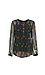 Daniel Rainn Sheer Long Sleeve Top Thumb 1