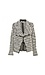 BB Dakota Knit Tweed Drape Front Jacket Thumb 1
