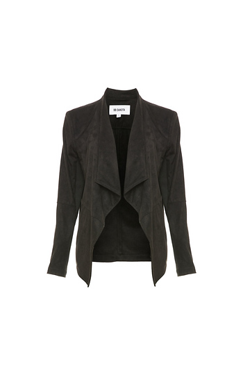 BB Dakota Faux Suede Jacket Slide 1