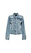 Blank NYC Raw Hem Denim Jacket Thumb 1