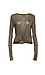 Ruched Twist Front Top Thumb 1