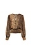 Good American Leopard Keyhole Blouse Thumb 1