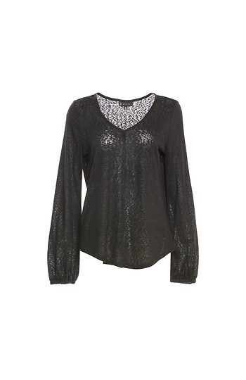 B Collection by Bobeau Smocked Back Blouse Slide 1