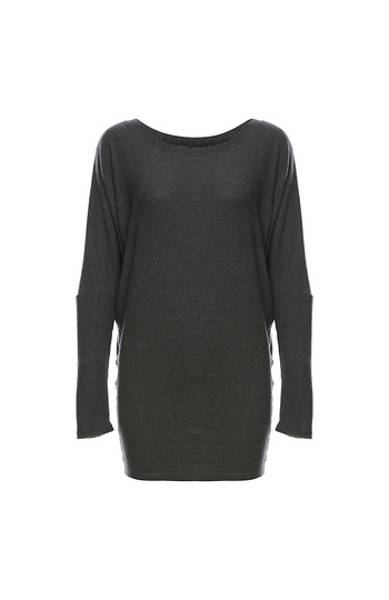 Roberta Brushed Ribbed Long Sleeve Tunic Slide 1