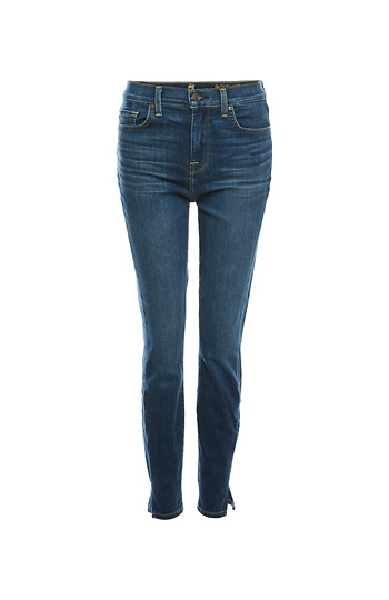 7 For all Mankind High Waisted Skinny Slide 1