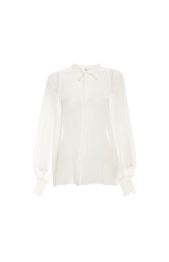ICHI Long Sleeve Blouse Slide 1