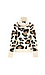 Turtle Neck Leopard Print Knit Sweater Thumb 1