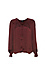 V-Neck Front Tie Blouse Thumb 1