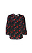 Lucky Brand 3/4 Sleeve Floral Popover Thumb 1