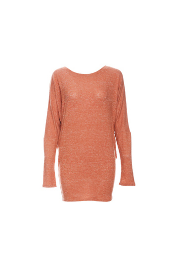 Stella Brushed Long Sleeve Dolman Top Slide 1