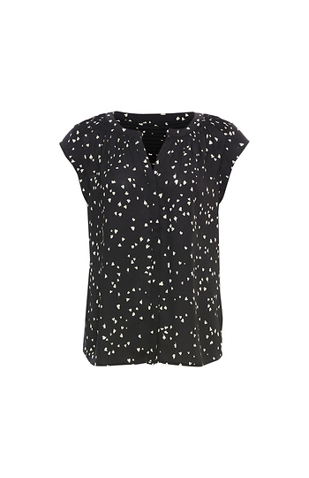 Daniel Rainn Short Sleeve Split Neck Slide 1