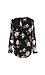 Daniel Rainn Sheer Long Sleeves Printed Blouse Thumb 2