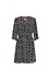 Daniel Rainn Split Neck Front Tie Dress Thumb 1