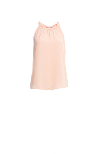 Kaitlyn Ruched Neck Top Slide 1