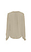 Split Neck Pleated Detail Blouse Thumb 2