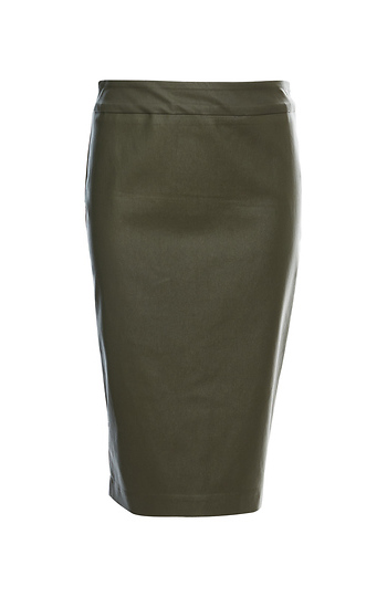 Tyler Madison Waxed Back Vent Skirt Slide 1