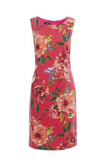 BYER Scuba Sheath Dress Slide 1