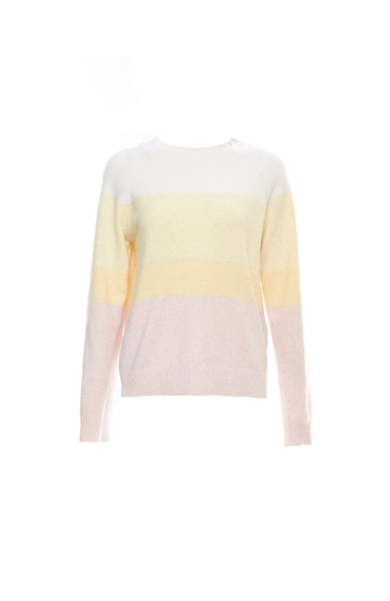 Striped Long Sleeve Sweater Slide 1