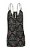Printed Strappy Tie Back Swing Top Thumb 1