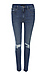 The Hi Honey Skinny Ankle Cut Hem Thumb 1