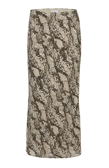 Gilli Bias Waist Printed Midi Skirt Slide 1