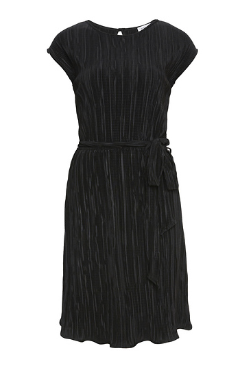 Cap Sleeve Crinkle Dress Slide 1