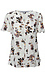 Collective Concepts Short Sleeve Button Front Top Thumb 1