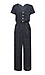 Gilli Short Sleeve Wide Leg Jumpsuit Thumb 1