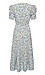 Shirred Sleeve Midi Dress Thumb 2