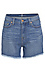 High Waisted Frayed Hem Short Thumb 1