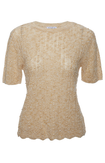 Short Sleeve Knit Top Slide 1