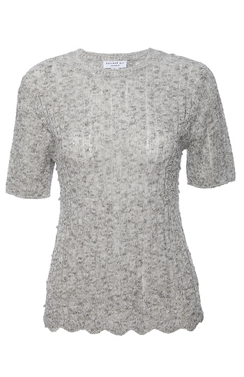 Short Sleeve Knit Top Slide 1