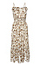 Smocked Waist Midi Dress Thumb 1